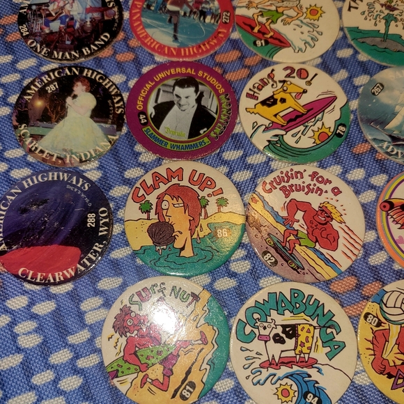 28 Limited Edition Original 1994 POGS Milk Caps!! Collectibles!! - Picture 3 of 8